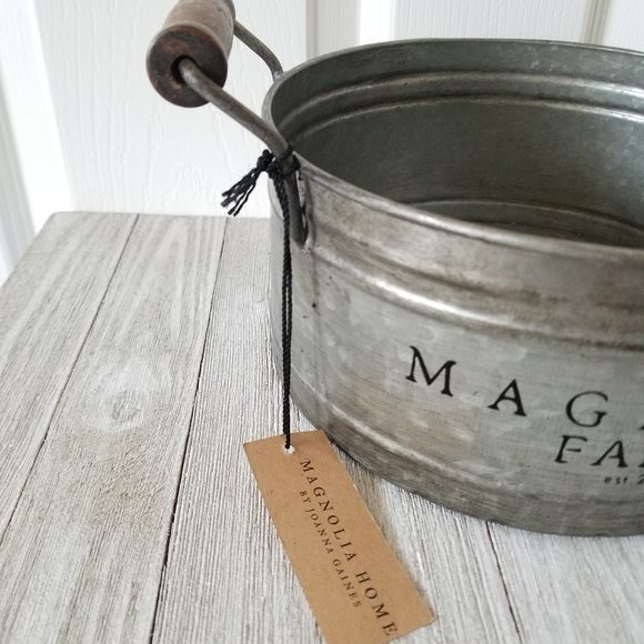 Magnolia Home Farms Galvanized Bucket - Picture 4 of 6